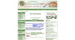 Desktop Screenshot of monteverdein.it