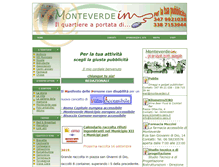 Tablet Screenshot of monteverdein.it
